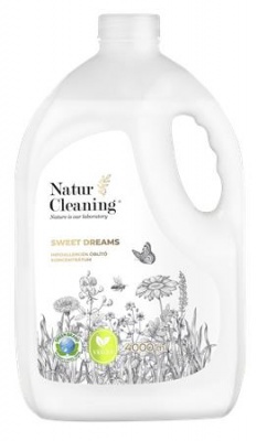 Öblítő koncentrátum, hipoallergén, 4 l, NATURCLEANING "Sweet Dreams"